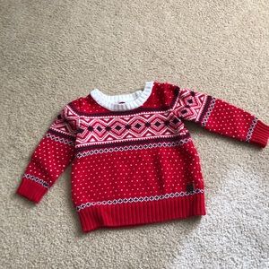 Janie and Jack baby boy sweater